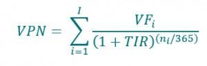 Formula para calcular la TIR en Excel - Lyntik